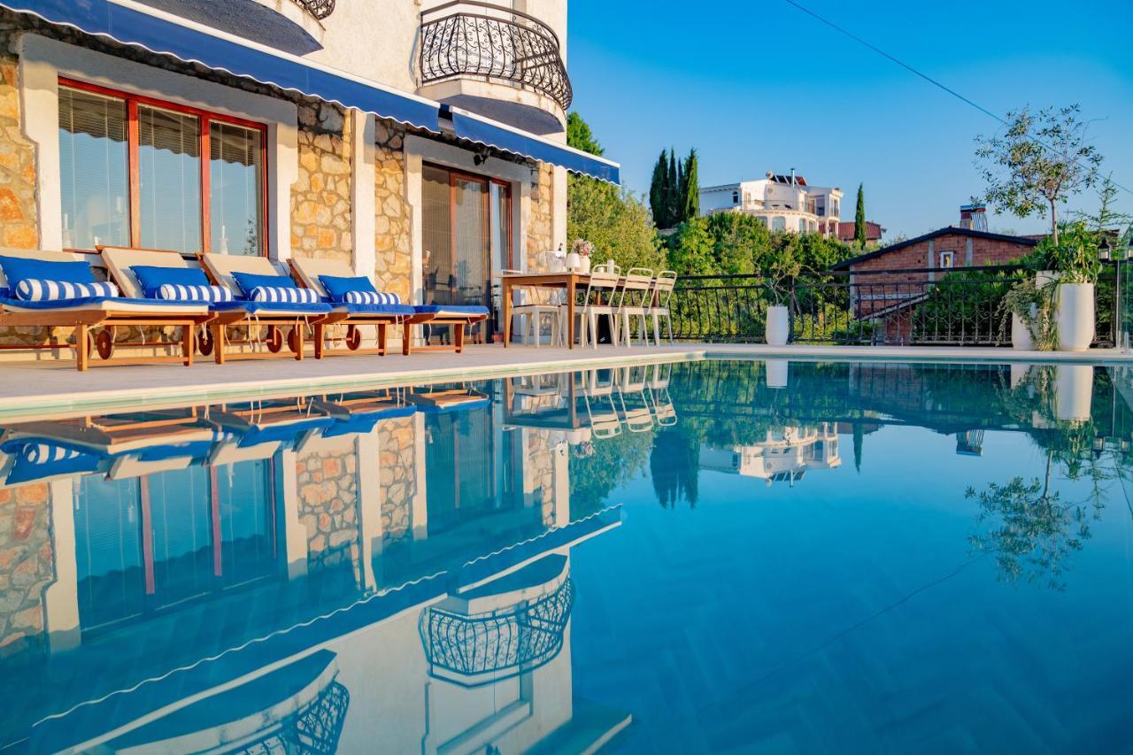 Casa Farmak - 4 Bedroom Lux Apartment With Infinity Pool & Lake View Ohrid Exterior foto